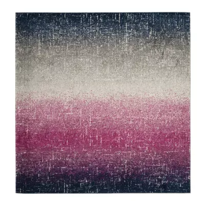 Safavieh Madison Collection Becky Abstract Square Area Rug