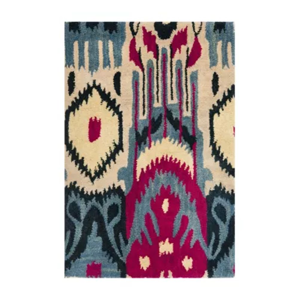 Safavieh Ikat Collection Eirann Geometric Area Rug