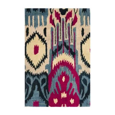 Safavieh Ikat Collection Eirann Geometric Area Rug