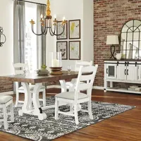 Signature Design by Ashley® Valdine -Piece Dining Set