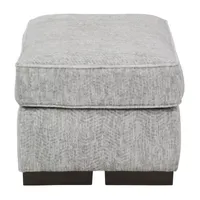 Signature Design by Ashley® Melville Collection Upholstered Ottoman