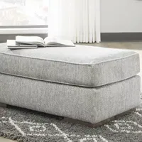 Signature Design by Ashley® Melville Collection Upholstered Ottoman