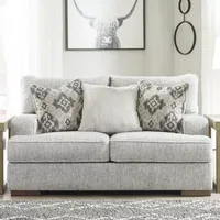 Signature Design by Ashley® Melville Collection Track-Arm Loveseat