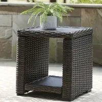 Signature Design by Ashley® Grasson Lane Weather Resistant Patio Side Table