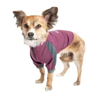 Dog Helios ® 'Eboneflow' Mediumweight 4-Way Stretch Flexible and Breathable Performance Yoga T-Shirt