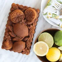 Nordicware Citrus Blossom Loaf Pan