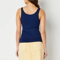 a.n.a Womens Tall Round Neck Sleeveless Tank Top