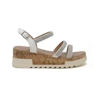 Yoki Brenda-22 Womens Ankle Strap Footbed Sandals