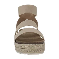 Yoki Womens Chiara-10 Wedge Sandals