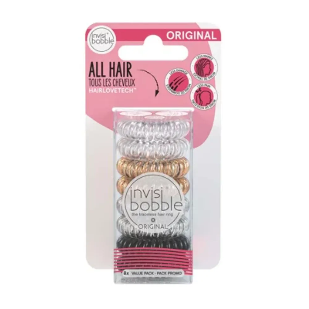 Invisibobble Original Metallic 8-pc. Hair Goods Set