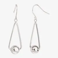 Sterling Silver Ball Drop Earrings