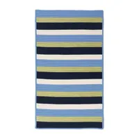 Colonial Mills Norwood Braided Stripe Reversible Indoor Outdoor Rectangular Acccent Rug