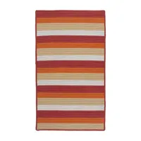 Colonial Mills Norwood Braided Stripe Reversible Indoor Outdoor Rectangular Area Rug