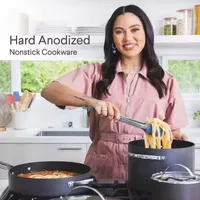 Ayesha Curry Hard Anodized Collection 4-qt. Sauce Pan with Lid