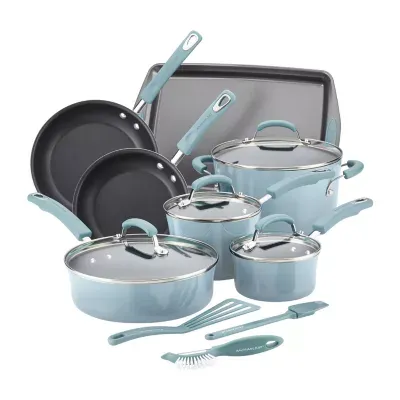 Rachael Ray Classic Brights 14-pc. Cookware Set