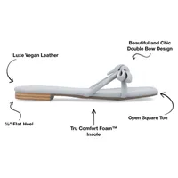 Journee Collection Womens Soma Flat Sandals