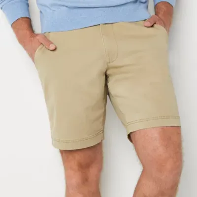 St. John's Bay 9" Mens Stretch Fabric Chino Short