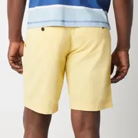 St. John's Bay Comfort Stretch 9" Mens Stretch Fabric Chino Short