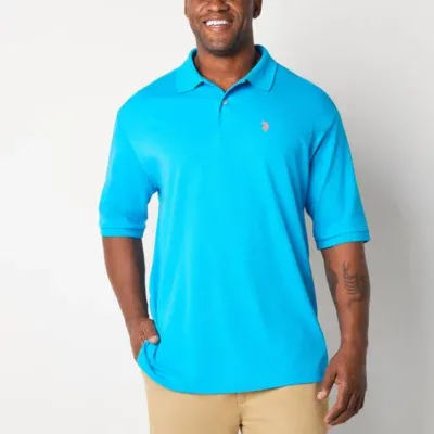 U.S. Polo Assn. Classic Fit Color Block Short Sleeve Pique Polo