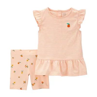 Carter's Baby Girls 2-pc. Short Set