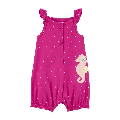 Carter's Baby Girls Sleeveless Romper