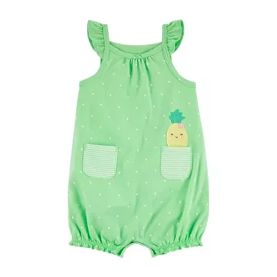 Carter's Baby Girls Sleeveless Romper