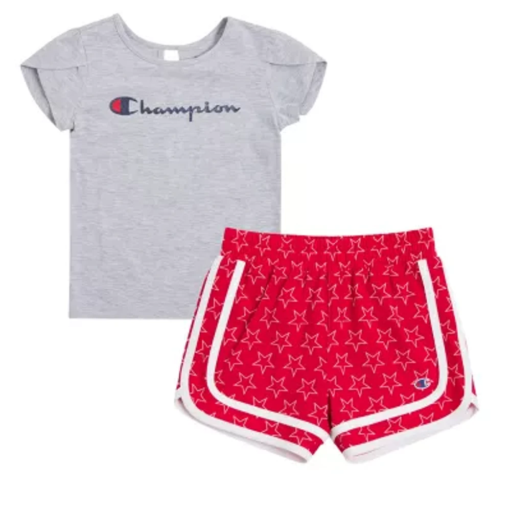 Champion Little Girls 2-pc. Short Set