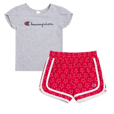 Champion Little Girls 2-pc. Short Set