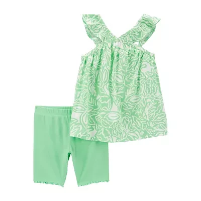 Carter's Little & Big Girls 2-pc. Short Set