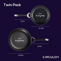 Circulon Symmetry Hard-Anodized French Skillet Set