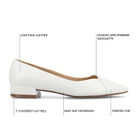 Journee Collection Womens Carmin Pointed Toe Ballet Flats