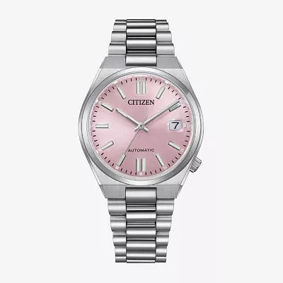 Citizen Womens Automatic Silver Tone Stainless Steel Bracelet Watch Nj0200-50z
