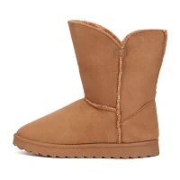 Olivia Miller Womens Aneira Flat Heel Booties
