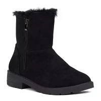 Olivia Miller Womens Ginevra Flat Heel Booties