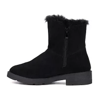 Olivia Miller Womens Ginevra Flat Heel Booties