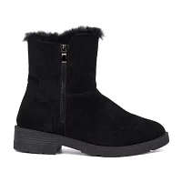 Olivia Miller Womens Ginevra Flat Heel Booties