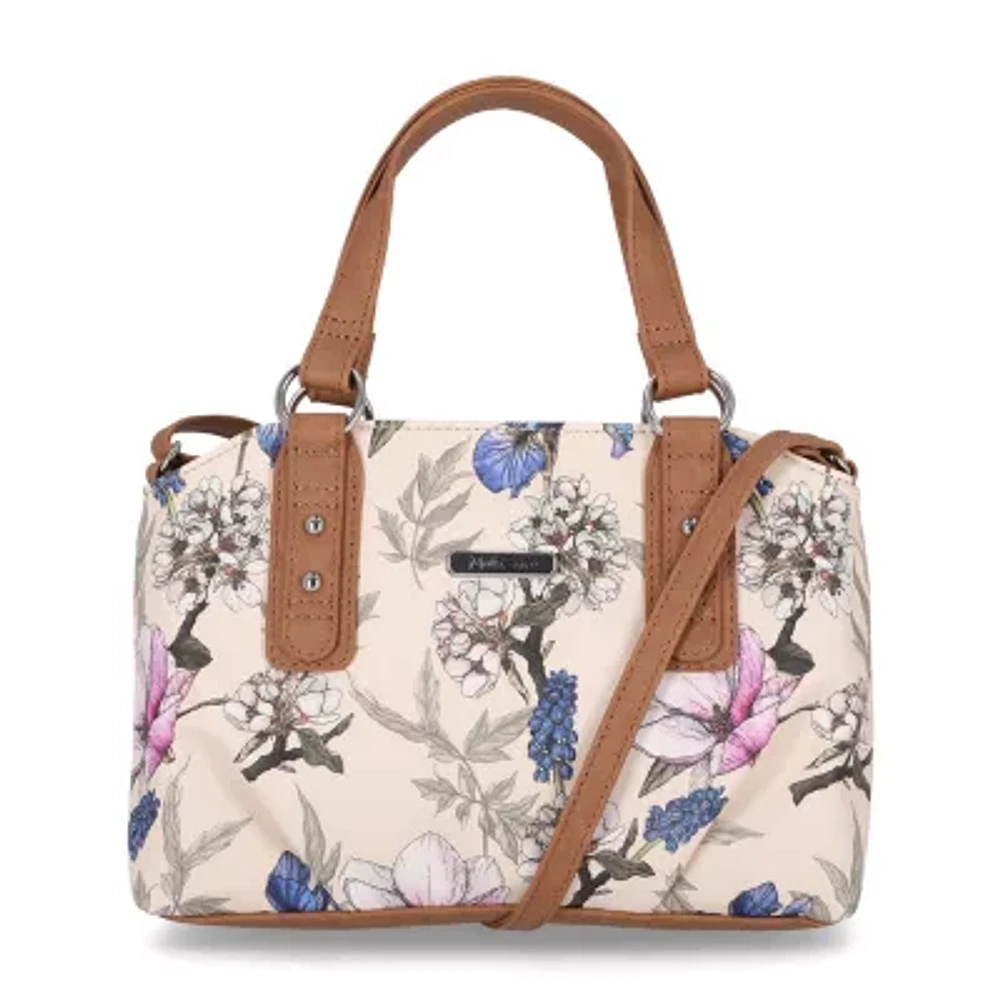 Multi Sac Olivia Floral Print Satchel