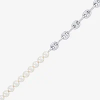 Sterling Silver 7.5 Inch Mariner Chain Bracelet