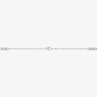 (I1/H-I) Womens 10 Ct.T.W. Lab Grown White Diamond 10K Gold Tennis Necklaces