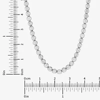 (I1/H-I) Womens 10 Ct.T.W. Lab Grown White Diamond 10K Gold Tennis Necklaces