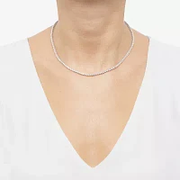 (H-I/I1) Womens 5 CT. T.W. Lab Grown White Diamond 10K Gold Tennis Necklaces