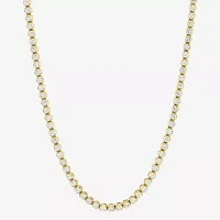 (H-I, I1) Womens 5 CT. T.W. Lab Grown White Diamond 10K Gold Tennis Necklaces