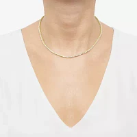 (H-I, I1) Womens 5 CT. T.W. Lab Grown White Diamond 10K Gold Tennis Necklaces