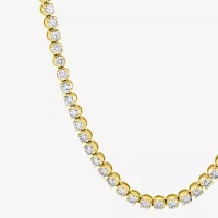 (H-I, I1) Womens 5 CT. T.W. Lab Grown White Diamond 10K Gold Tennis Necklaces