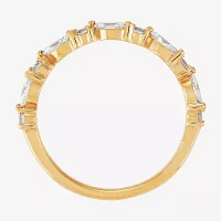 (H-I / Si2) Womens 1/2 CT. T.W. Lab Grown White Diamond 10K Gold Wedding Band