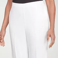 Alfred Dunner Estate Of Mind Womens Straight Pull-On Pants