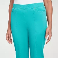 Alfred Dunner Nantucket Womens Capri Pants