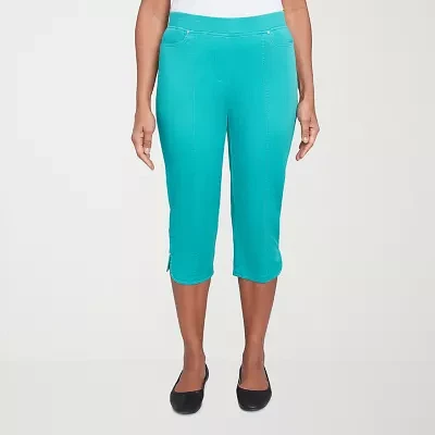 Alfred Dunner Nantucket Womens Capri Pants