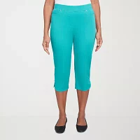 Alfred Dunner Nantucket Womens Capri Pants
