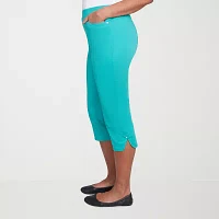 Alfred Dunner Nantucket Womens Capri Pants